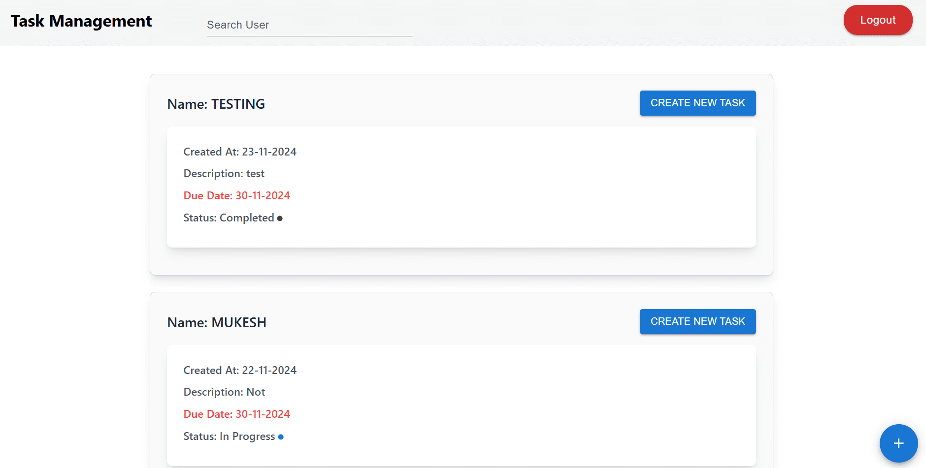 Task Management